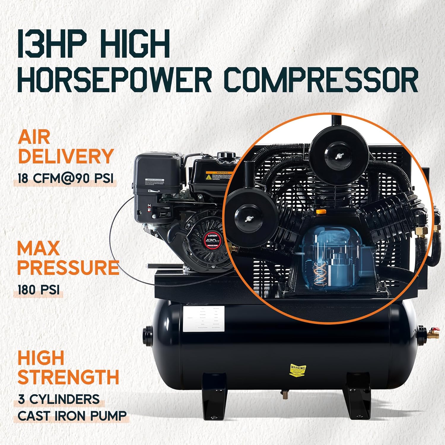 Albott 13HP Gas Air Compressor Review: Pros & Cons 4 Albott 13HP gas air compressor review,Albott gas air compressor review and rating,Albott 13HP air compressor review pros cons,Albott air compressor is it worth buying,Albott 13HP 30 gallon gas compressor review,Albott air compressor review honest opinion compared against top alternatives