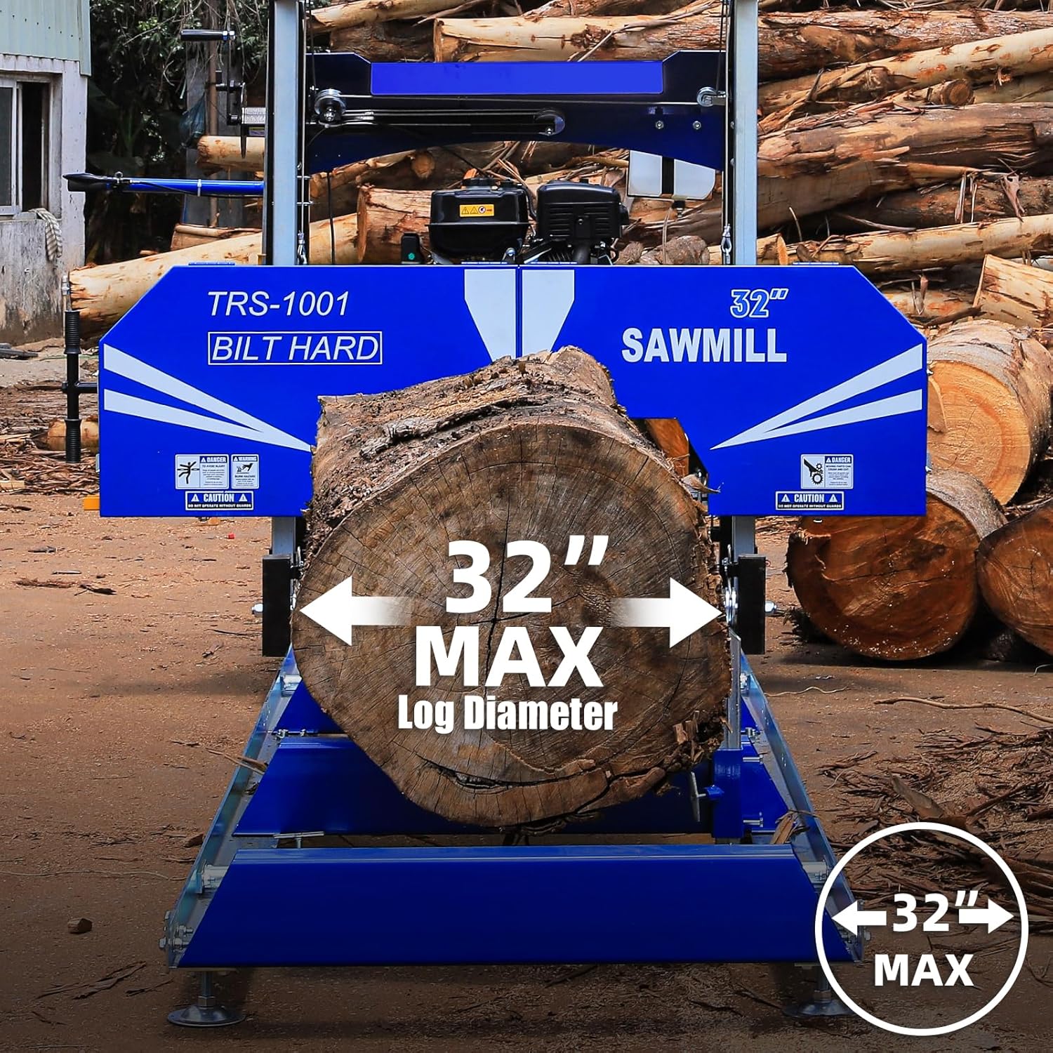 BILT HARD 32 portable sawmill review,BILT HARD portable sawmill review and rating,BILT HARD 32 sawmill review pros cons,BILT HARD sawmill review honest opinion,BILT HARD 32 sawmill review verdict,BILT HARD gas sawmill review worth buying performance testing over multiple weeks