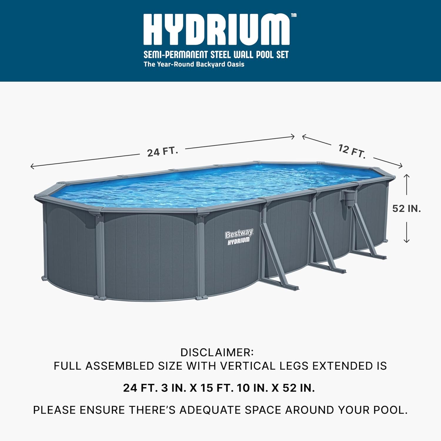 Bestway Hydrium review,Bestway Hydrium pool review and rating,is Bestway Hydrium worth buying,Bestway Hydrium review pros cons,Bestway Hydrium review honest opinion,Bestway Hydrium review verdict — design and build quality detail
