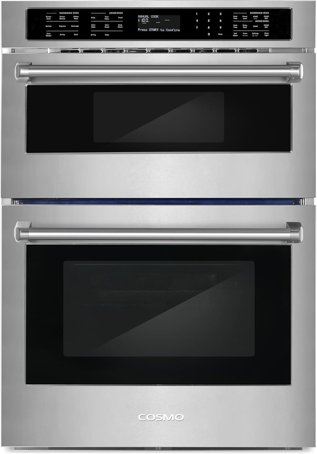 COSMO COS-WOMCR302SS review,COSMO wall oven microwave combo review,COS-WOMCR302SS review and rating,is COSMO COS-WOMCR302SS worth buying,COSMO COS-WOMCR302SS review pros cons,COSMO oven microwave review verdict — full package contents