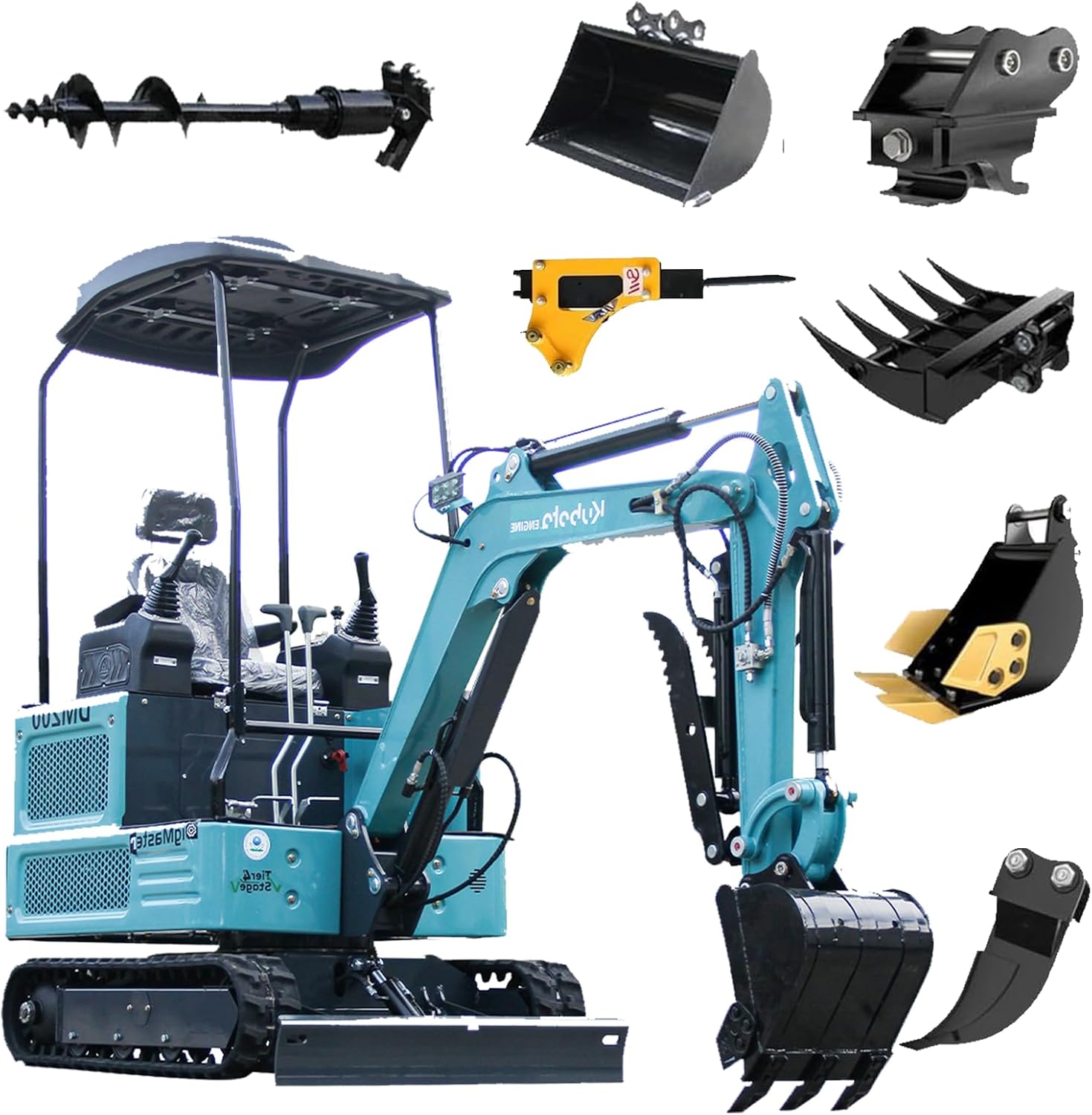 DigMaster DM200 mini excavator review,DigMaster DM200 mini excavator review and rating,is DigMaster DM200 mini excavator worth buying,DigMaster DM200 mini excavator review pros cons,DigMaster DM200 mini excavator review honest opinion,DigMaster DM200 mini excavator review verdict — full box contents and build quality