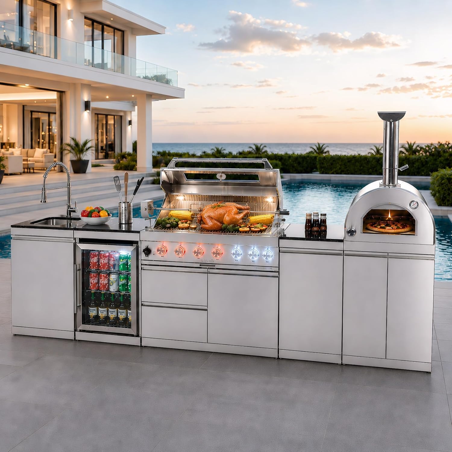 Doredo Modular Outdoor Kitchen Review: Honest Pros & Cons 1 Doredo modular outdoor kitchen review,Doredo outdoor kitchen island review and rating,is Doredo modular kitchen worth buying,Doredo outdoor kitchen review pros cons,Doredo BBQ island review honest opinion,Doredo outdoor kitchen review verdict build quality and materials close-up