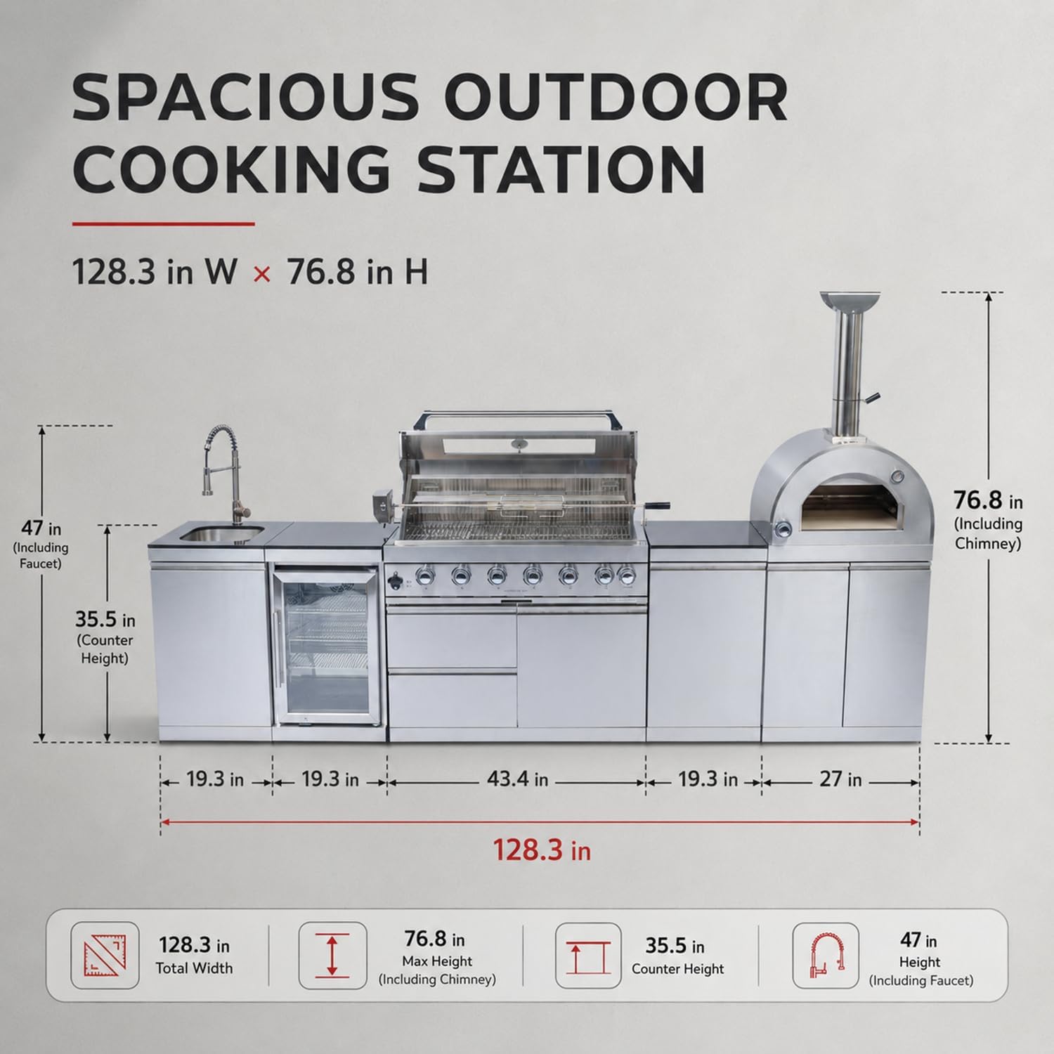 Doredo Modular Outdoor Kitchen Review: Honest Pros & Cons 2 Doredo modular outdoor kitchen review,Doredo outdoor kitchen island review and rating,is Doredo modular kitchen worth buying,Doredo outdoor kitchen review pros cons,Doredo BBQ island review honest opinion,Doredo outdoor kitchen review verdict real-world performance test results
