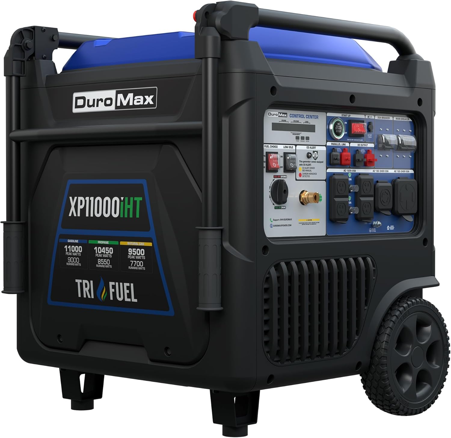 DuroMax XP11000iHT review and rating box contents and build quality