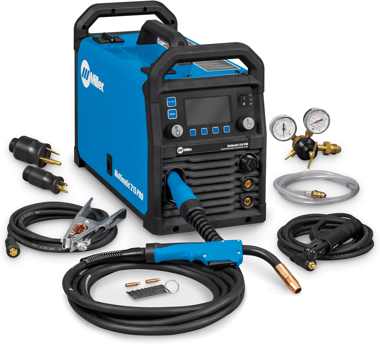 Miller Multimatic 215 PRO Review: Expert Verdict & Pros Cons 1 Miller Multimatic 215 PRO review unboxing — what is included in the package