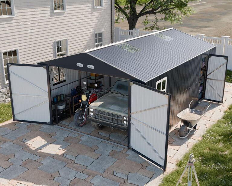 WACASA Metal Garage Shed Review: Pros & Cons 26 Image 1 of WACASA metal garage shed review