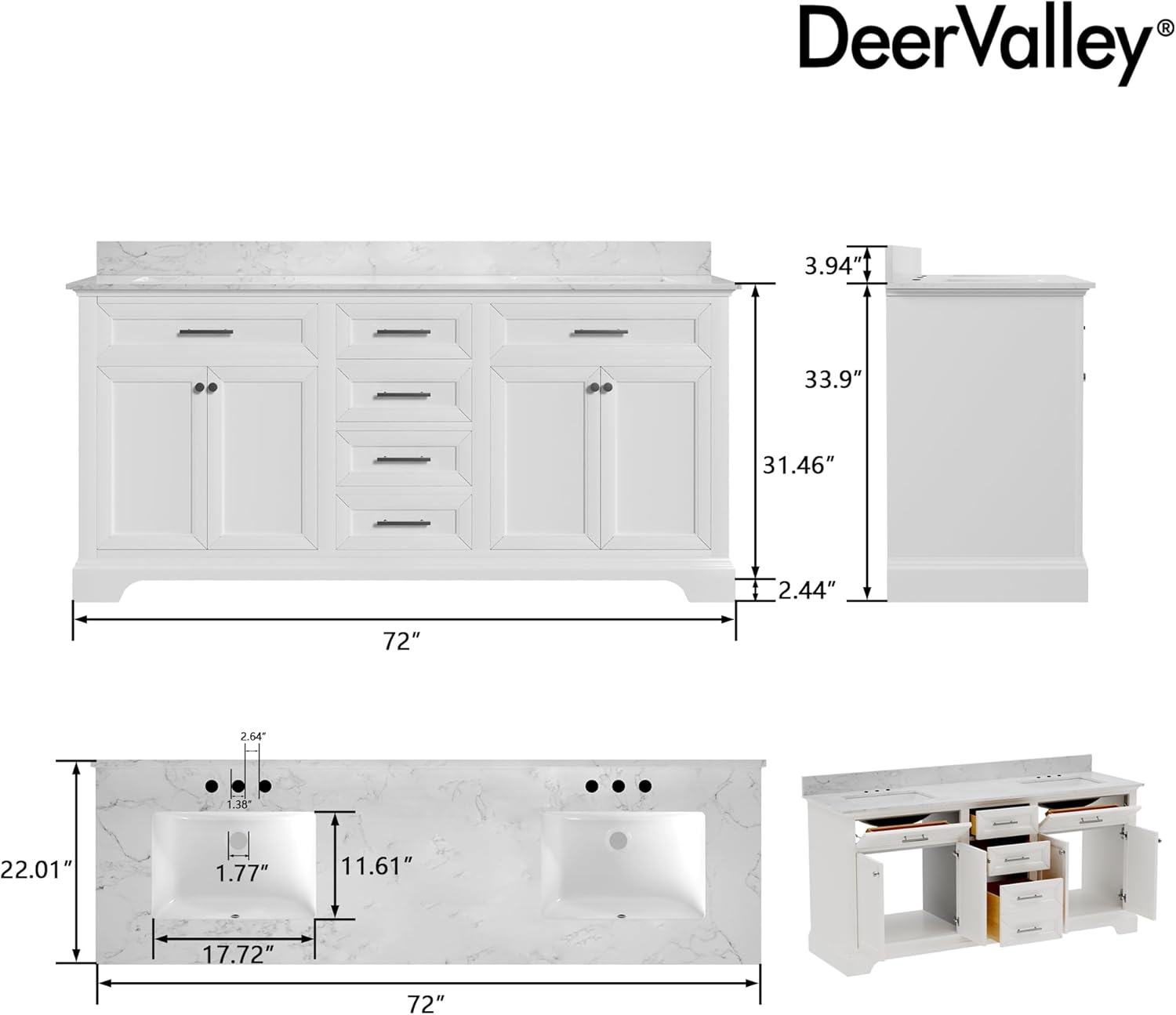 DeerValley 72 inch vanity review,DeerValley bathroom vanity review and rating,DeerValley 72 inch double sink vanity review pros cons,is DeerValley 72 inch vanity worth buying,DeerValley bathroom vanity review honest opinion,DeerValley 72 inch vanity review verdict setup process and initial configuration