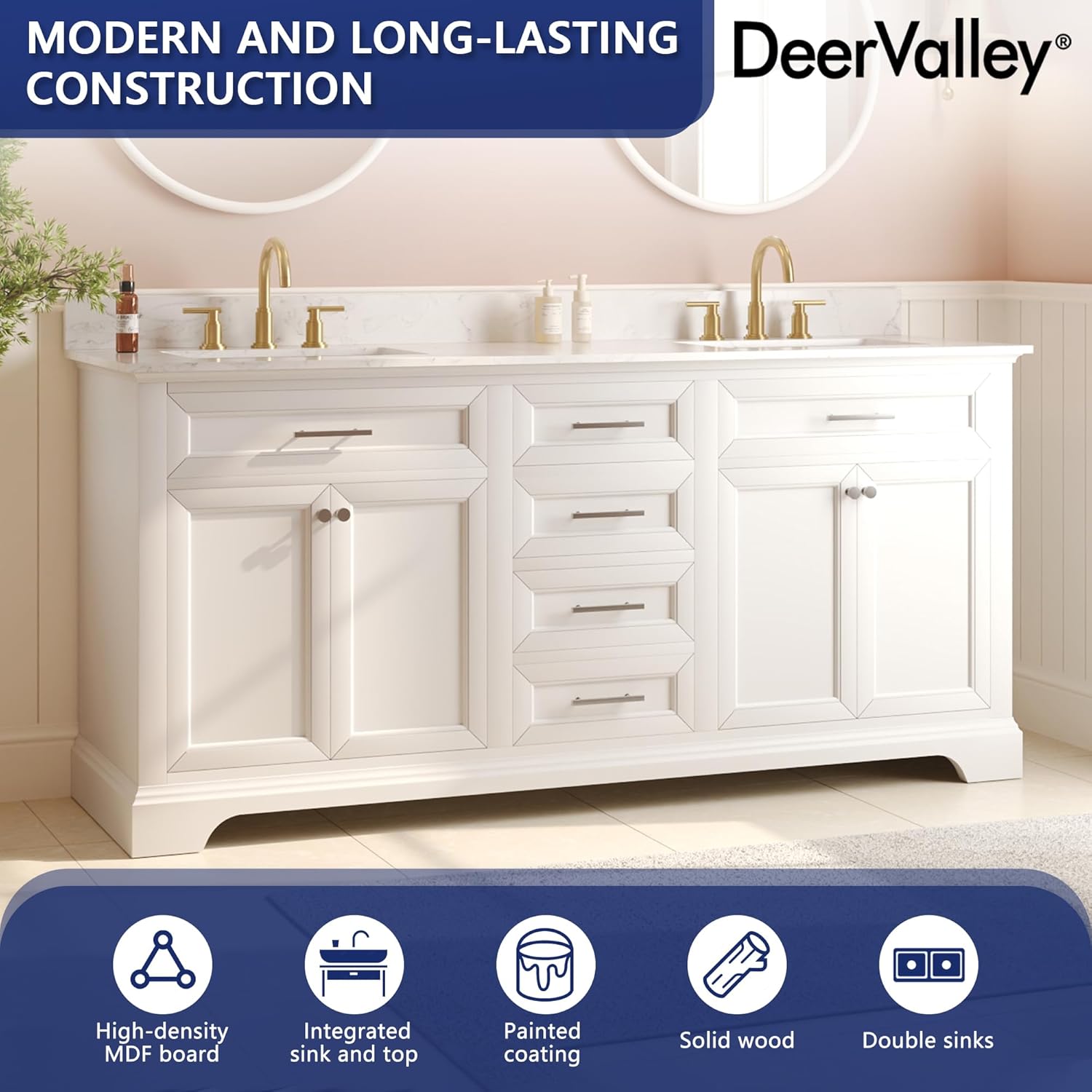 DeerValley 72 inch vanity review,DeerValley bathroom vanity review and rating,DeerValley 72 inch double sink vanity review pros cons,is DeerValley 72 inch vanity worth buying,DeerValley bathroom vanity review honest opinion,DeerValley 72 inch vanity review verdict after weeks of real-world daily use