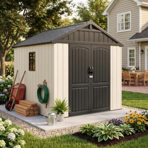 Image 1 of Devoko plastic storage shed review
