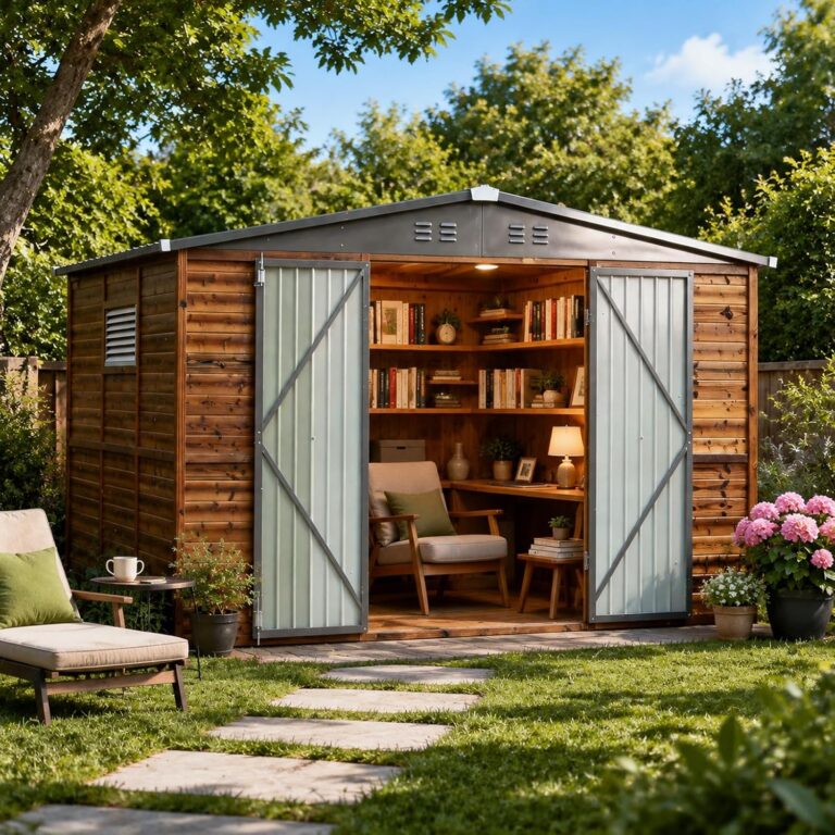 Endark 8x10FT Storage Shed Review: Honest Pros & Cons 15 Image 1 of Endark 8x10FT storage shed review