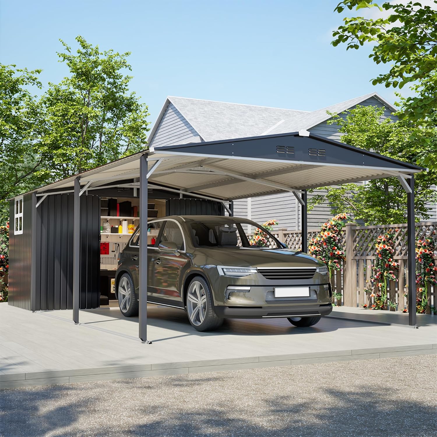 KEIKI Metal Carport Review: Pros & Cons Worth Buying? 1 KEIKI metal carport review,KEIKI carport review and rating,is KEIKI carport worth buying,KEIKI carport review pros cons,KEIKI carport review honest opinion,KEIKI metal carport review verdict build quality and materials close-up