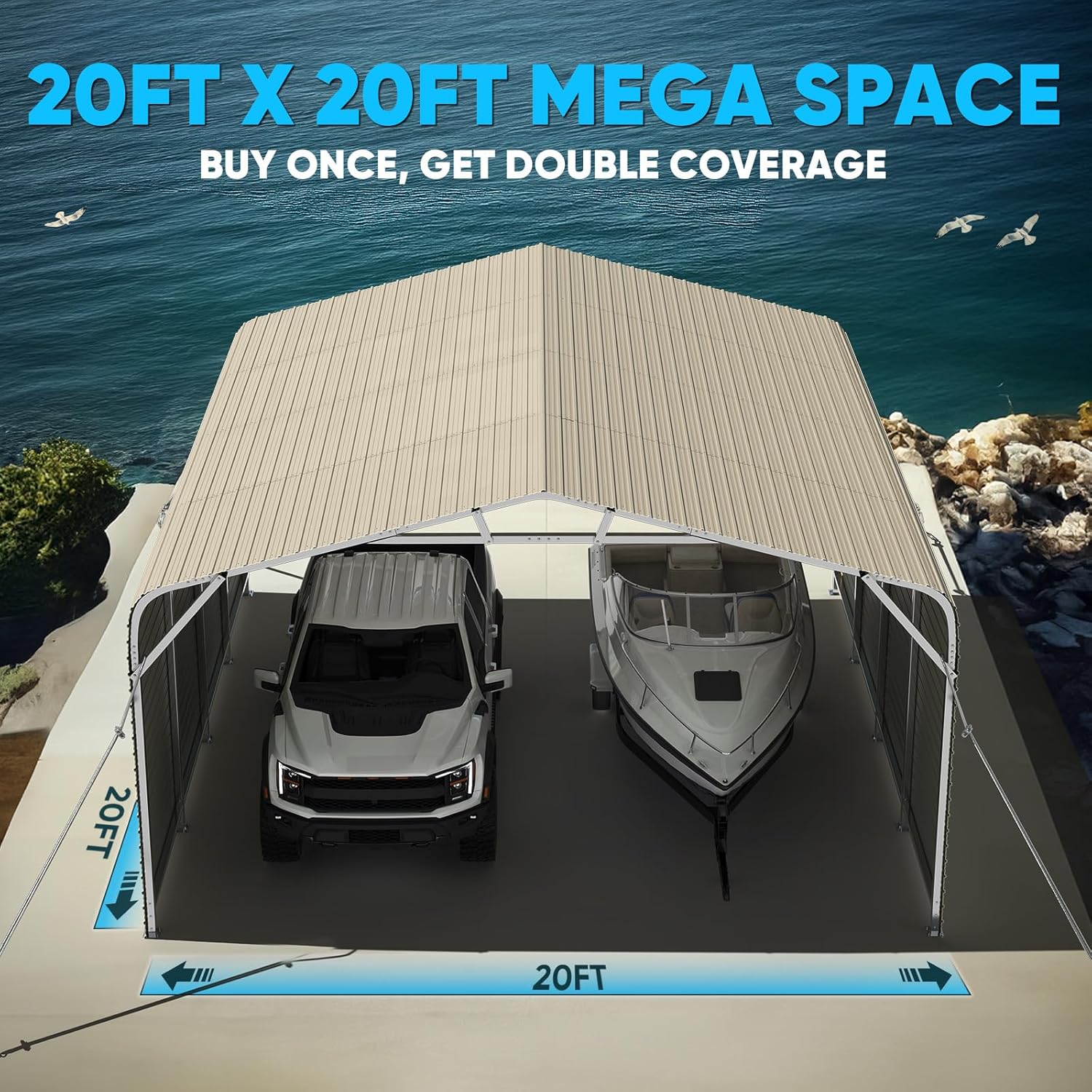 Quictent 20x20 carport review,Quictent 20x20 carport review pros cons,Quictent metal carport review and rating,Quictent carport review honest opinion,Quictent 20x20 carport review verdict,is Quictent carport worth buying setup process and initial configuration