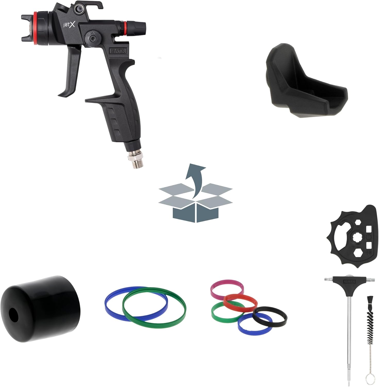 SATA Jet X HVLP spray gun review,SATA Jet X review and rating,SATA Jet X worth buying,SATA Jet X review pros cons,SATA Jet X review honest opinion,SATA Jet X HVLP spray gun review verdict unboxing and complete package contents