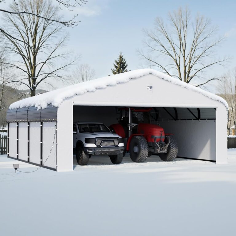 Image 1 of Sannwsg metal carport review