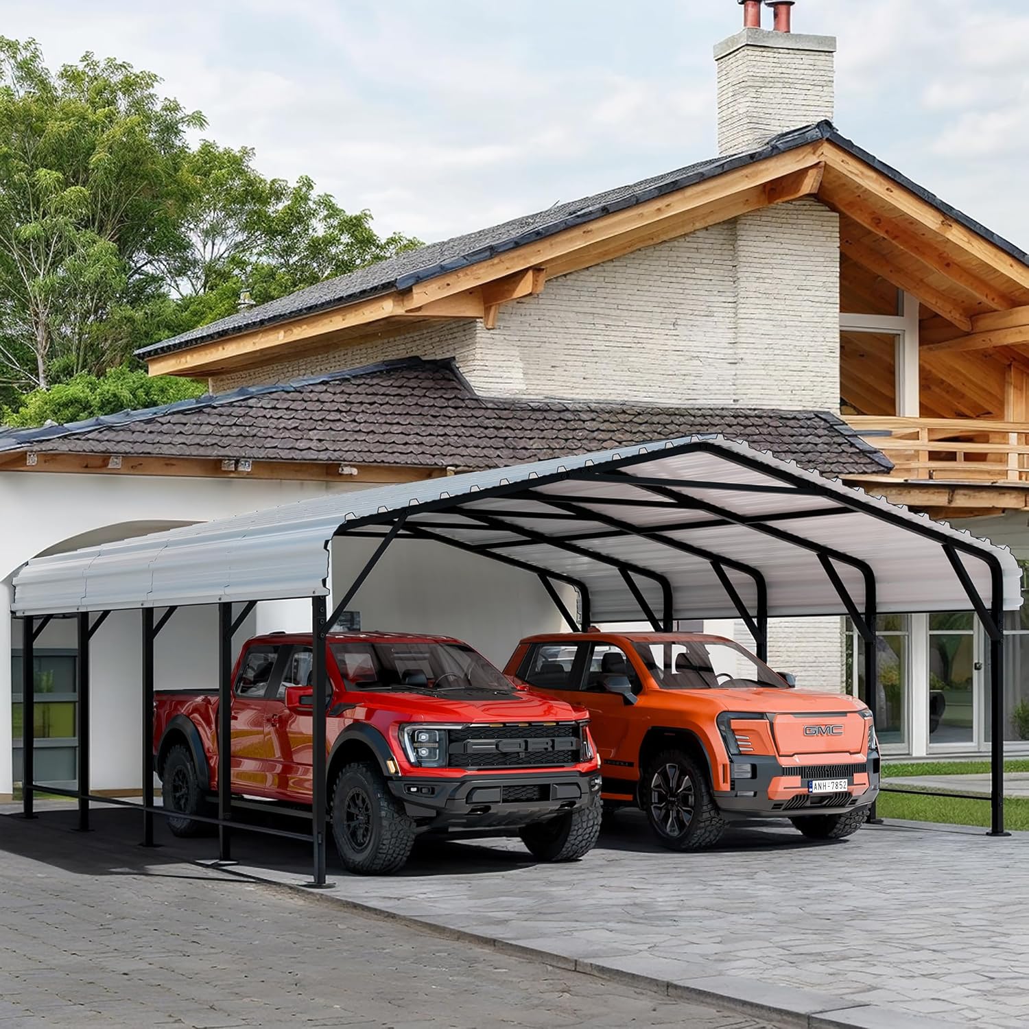 Shintenchi Metal Carport Review: Honest Pros & Cons 1 Shintenchi metal carport review,Shintenchi metal carport review and rating,is Shintenchi carport worth buying,Shintenchi carport review pros cons,Shintenchi carport review honest opinion,Shintenchi metal carport review verdict — full box contents and build quality