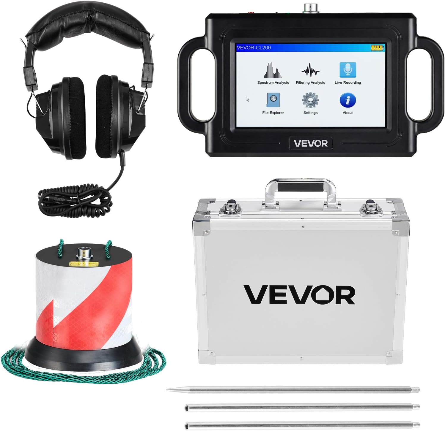 VEVOR Pipe Water Leak Detector Review: Pros & Cons Worth Buying? 1 VEVOR pipe water leak detector review, VEVOR water leak detector review and rating, is VEVOR pipe leak detector worth buying, VEVOR underground water leak detector review pros cons, VEVOR leak detector review honest opinion, VEVOR pipeline leak locator review verdict build quality and materials