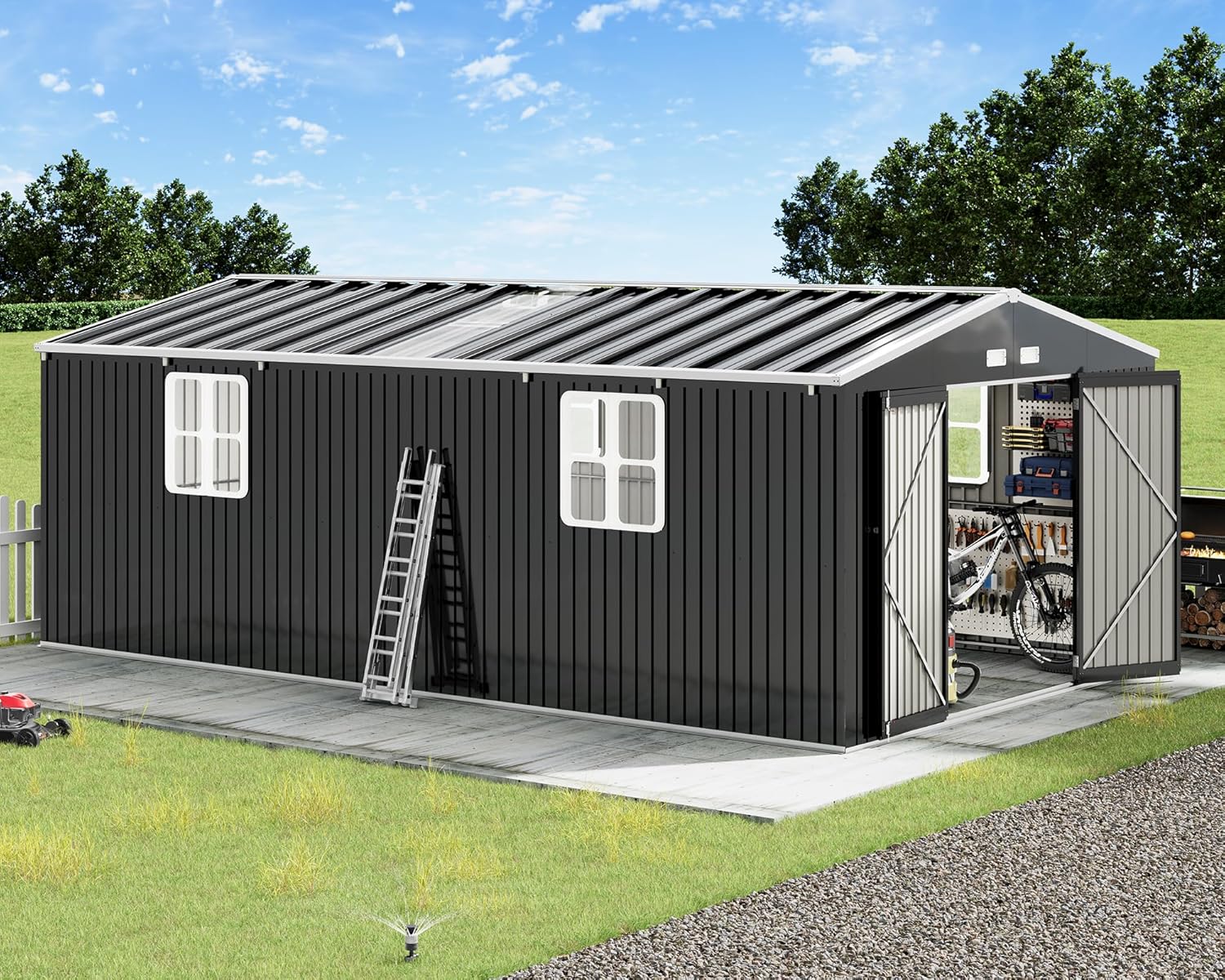 VanAcc 12x20 storage shed review,VanAcc 12x20 shed review and rating,is VanAcc storage shed worth buying,VanAcc metal shed review pros cons,VanAcc 12x20 shed review honest opinion,VanAcc outdoor storage shed review verdict — full package contents