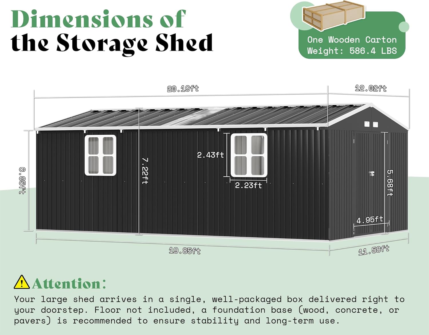 VanAcc 12x20 storage shed review,VanAcc 12x20 shed review and rating,is VanAcc storage shed worth buying,VanAcc metal shed review pros cons,VanAcc 12x20 shed review honest opinion,VanAcc outdoor storage shed review verdict — design and build quality detail