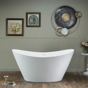 Image 1 of WOODBRIDGE solid surface bathtub review