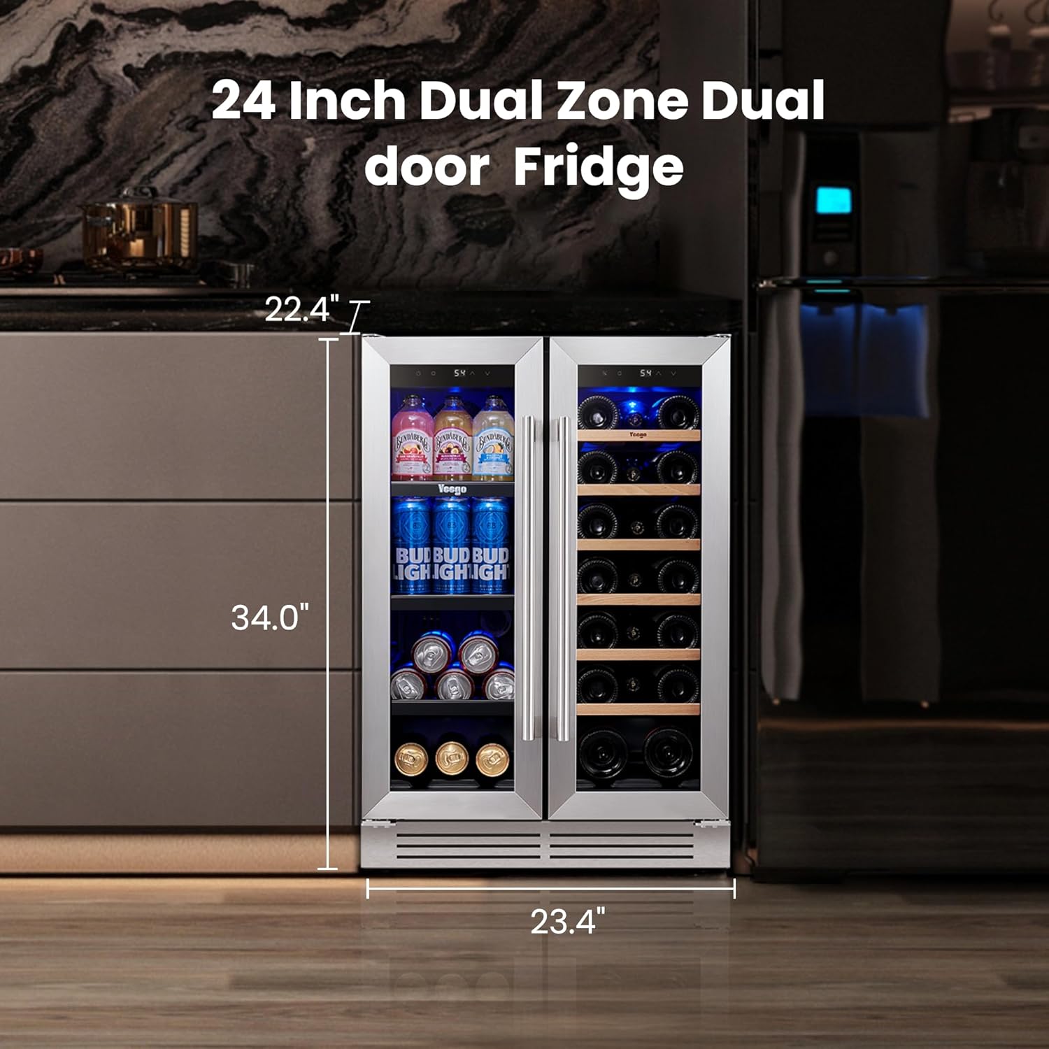 Yeego 24 Inch Wine Cooler Review: Honest Pros & Cons 3 Yeego 24 inch wine cooler review,Yeego wine cooler review and rating,is Yeego 24 inch wine cooler worth buying,Yeego beverage cooler review pros cons,Yeego wine cooler review honest opinion,Yeego dual zone wine cooler review verdict after weeks of real-world daily use