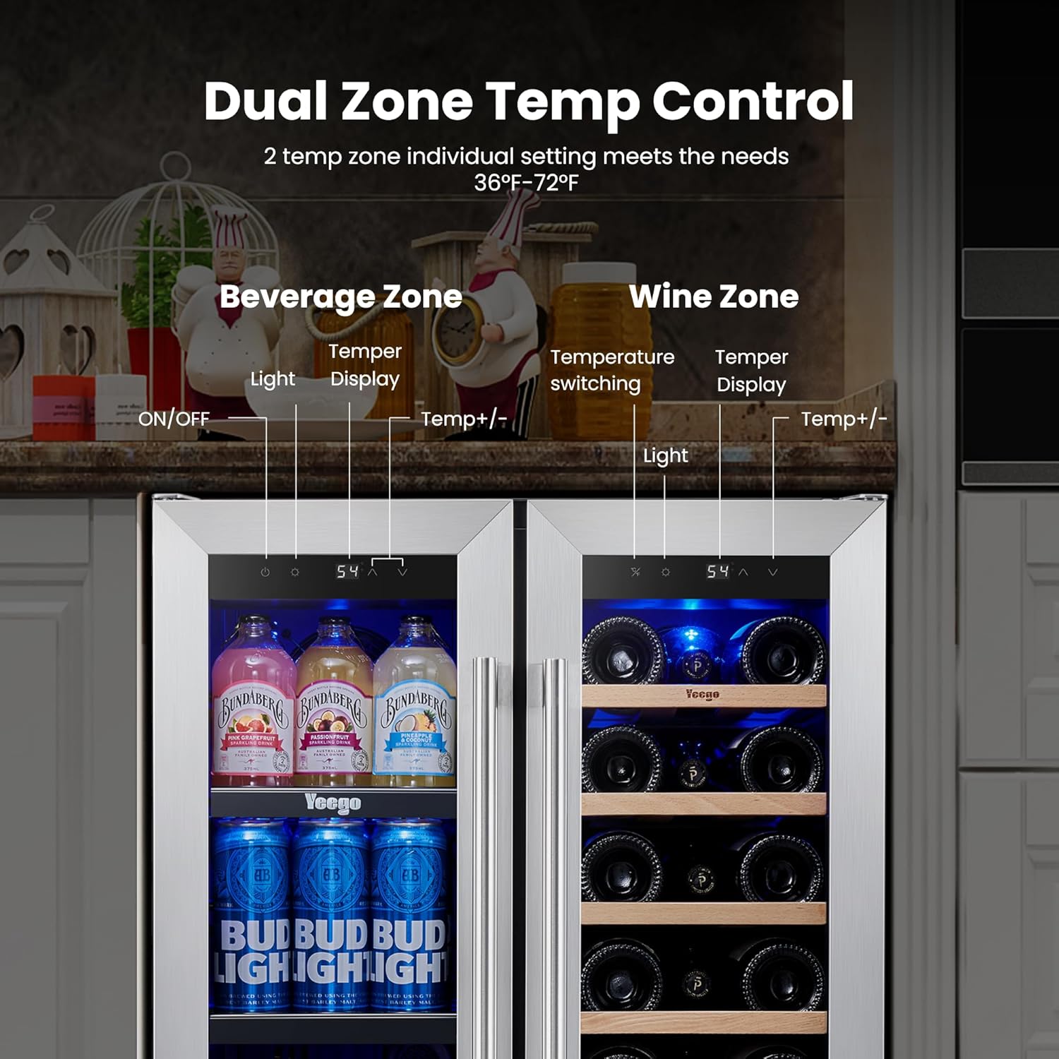 Yeego 24 Inch Wine Cooler Review: Honest Pros & Cons 4 Yeego 24 inch wine cooler review,Yeego wine cooler review and rating,is Yeego 24 inch wine cooler worth buying,Yeego beverage cooler review pros cons,Yeego wine cooler review honest opinion,Yeego dual zone wine cooler review verdict real-world details not found in the official specs