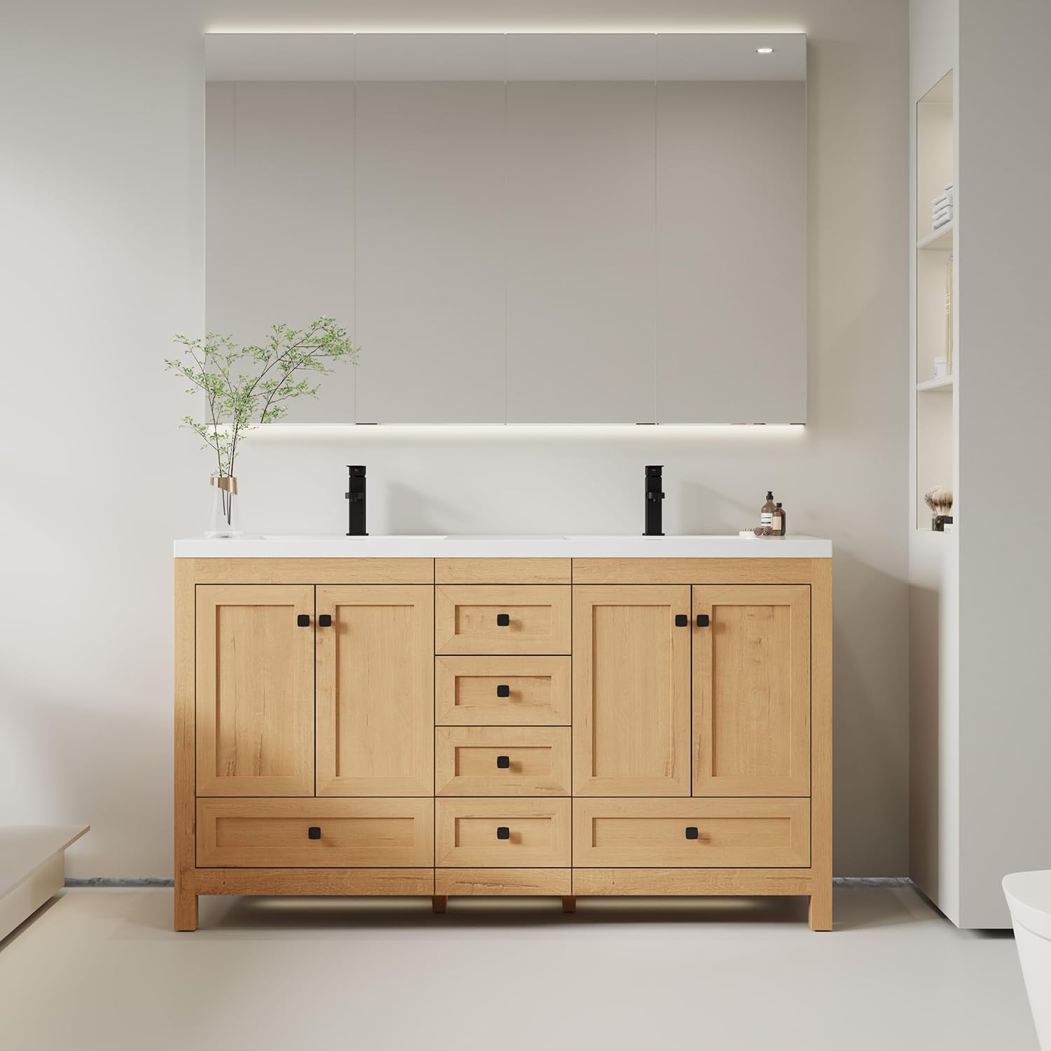 eclife 60 Inch Bathroom Vanity Review: Honest Pros & Cons 3 eclife 60 inch bathroom vanity review,eclife bathroom vanity review and rating,is eclife 60 vanity worth buying,eclife double sink vanity review pros cons,eclife bathroom vanity review honest opinion,eclife 60 vanity review verdict performance results — claims verified against real-world testing
