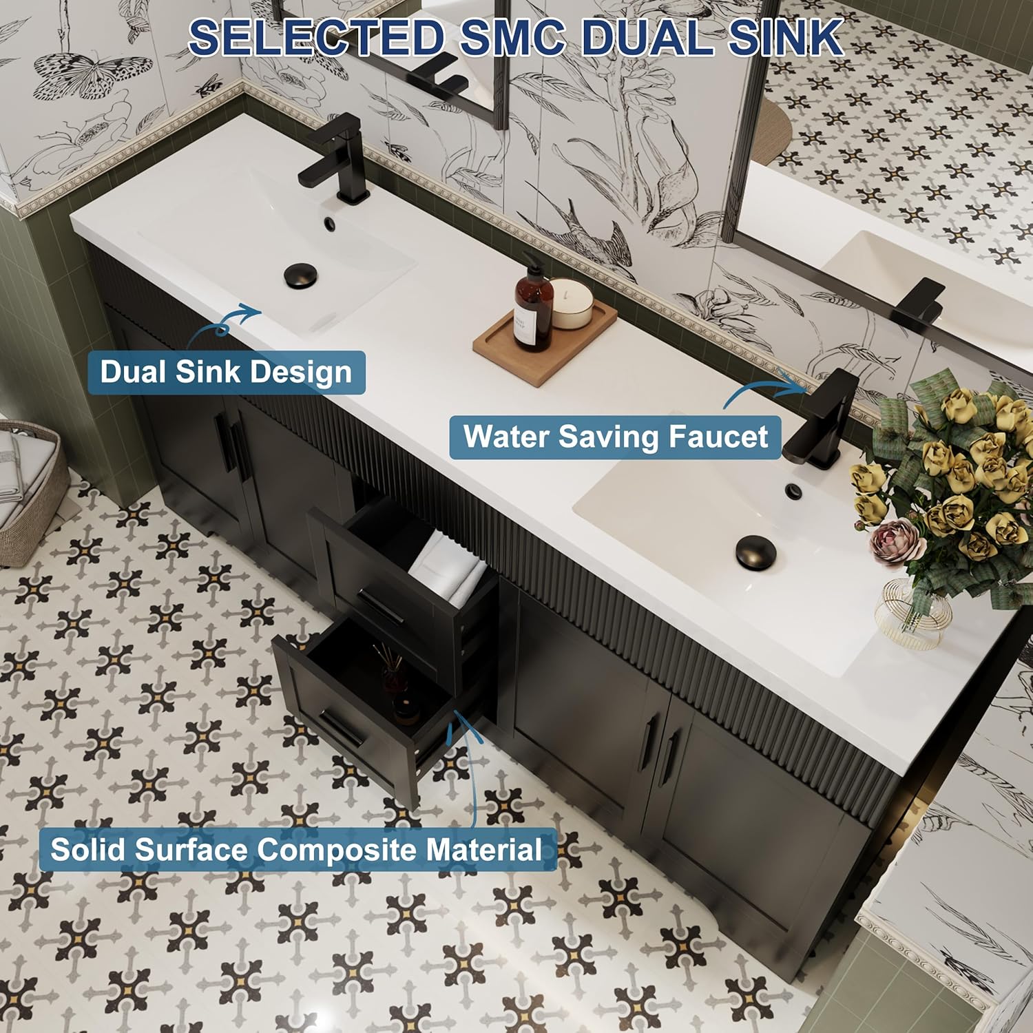 eclife 72 inch vanity review compared against top alternatives