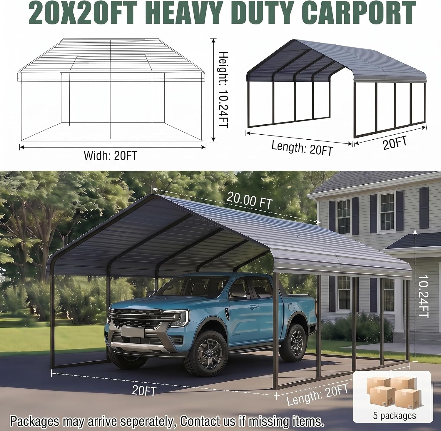 Yotila 20x20 Metal Carport Review: Honest Verdict 2 yotila 20x20 metal carport review,yotila carport review and rating,is yotila carport worth buying,yotila 20x20 carport review pros cons,yotila carport review honest opinion,yotila 20x20 carport review verdict testing methodology and evaluation criteria