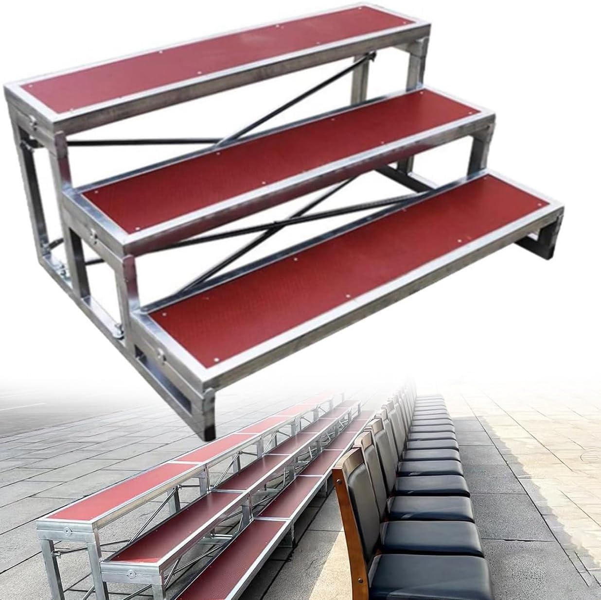 3-Level Choir Risers Review: Pros & Cons 1 3-level choir risers review,portable choir risers review and rating,is 3-tier choral platform worth buying,choir risers review pros cons,tiered singing steps honest opinion,3-level choral risers review verdict — full box contents and build quality