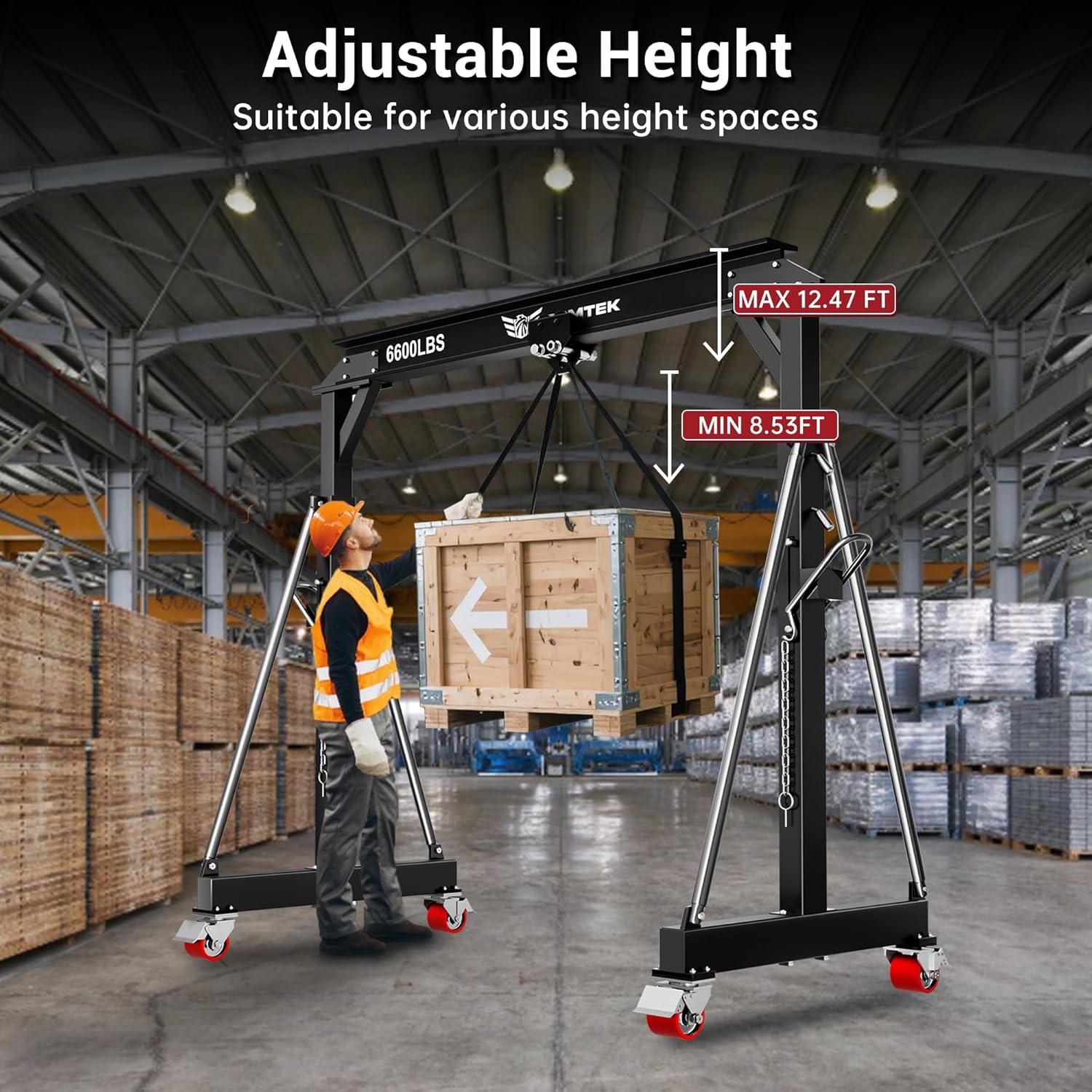 BSMTEK 3 Ton Gantry Crane Review: Honest Pros & Cons 2 BSMTEK 3 Ton gantry crane review,BSMTEK gantry crane review and rating,is BSMTEK 3 ton gantry crane worth buying,6600lbs gantry crane review pros cons,adjustable height gantry crane review honest opinion,BSMTEK gantry crane review verdict — features that matter in real use