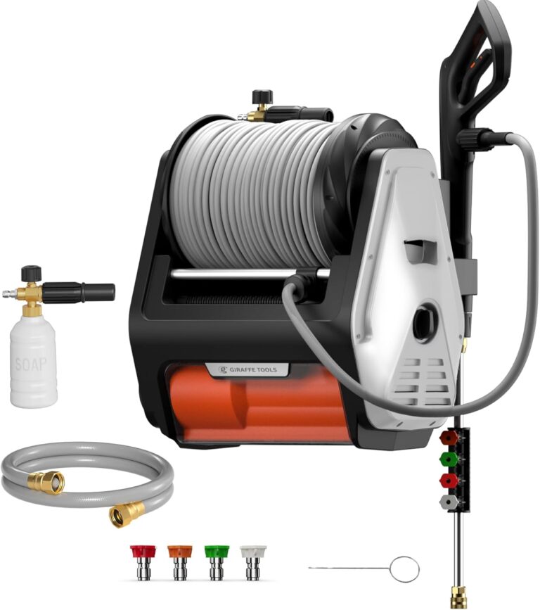 Giraffe Tools Grandfalls Retractable Pressure Washer Review: Honest Verdict 45 Image 1 of Giraffe Tools Grandfalls retractable pressure washer review
