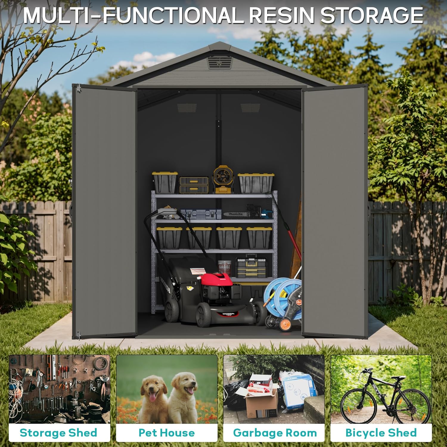 Greesum 6x10 Plastic Storage Shed Review: Honest Verdict 4 Greesum 6x10 plastic storage shed review,Greesum storage shed review and rating,is Greesum 6x10 shed worth buying,Greesum 6x10 plastic shed review pros cons,Greesum outdoor storage shed review honest opinion,Greesum 6x10 resin shed review verdict performance test results