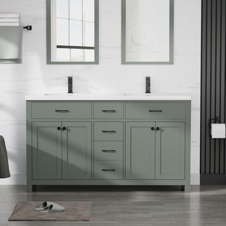 LUCKWIND 60 Inch Vanity Review: Pros & Cons Worth Buying? 1 Image 1 of LUCKWIND 60 inch vanity review