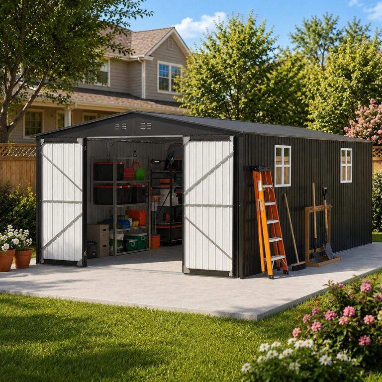 MNLR 12x18 Outdoor Storage Shed Review: Honest Pros & Cons 12 Image 1 of MNLR 12x18 outdoor storage shed review