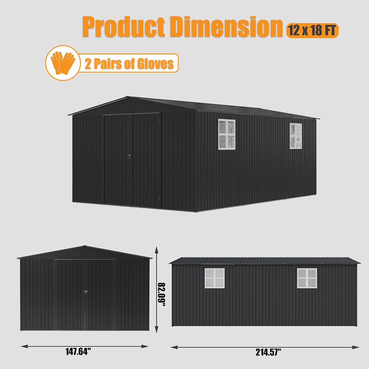 MNLR 12x18 Outdoor Storage Shed Review: Honest Pros & Cons 2 MNLR 12x18 outdoor storage shed review, MNLR outdoor storage shed review and rating, is MNLR storage shed worth buying, MNLR metal garden shed review pros cons, MNLR 12x18 shed review honest opinion, MNLR outdoor shed review verdict unboxing and complete package contents