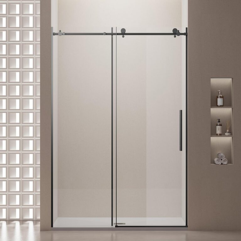 MonBlari Frameless Sliding Shower Door Review: Pros & Cons 29 Image 1 of MonBlari frameless sliding shower door review