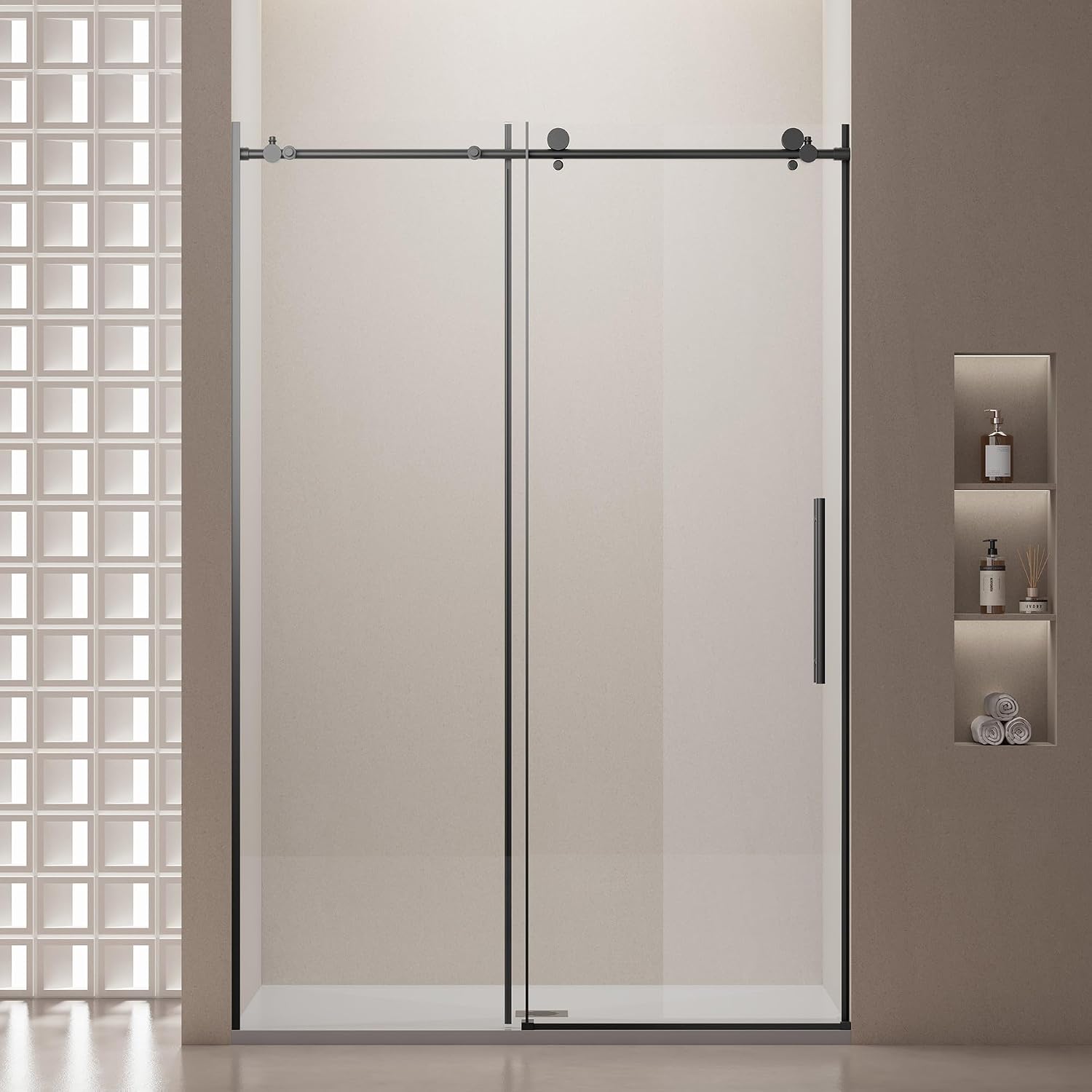 MonBlari Frameless Sliding Shower Door Review: Pros & Cons 1 MonBlari frameless sliding shower door review,MonBlari shower door review and rating,is MonBlari shower door worth buying,MonBlari frameless shower door review pros cons,MonBlari shower door review honest opinion,MonBlari sliding shower door review verdict — full box contents and build quality