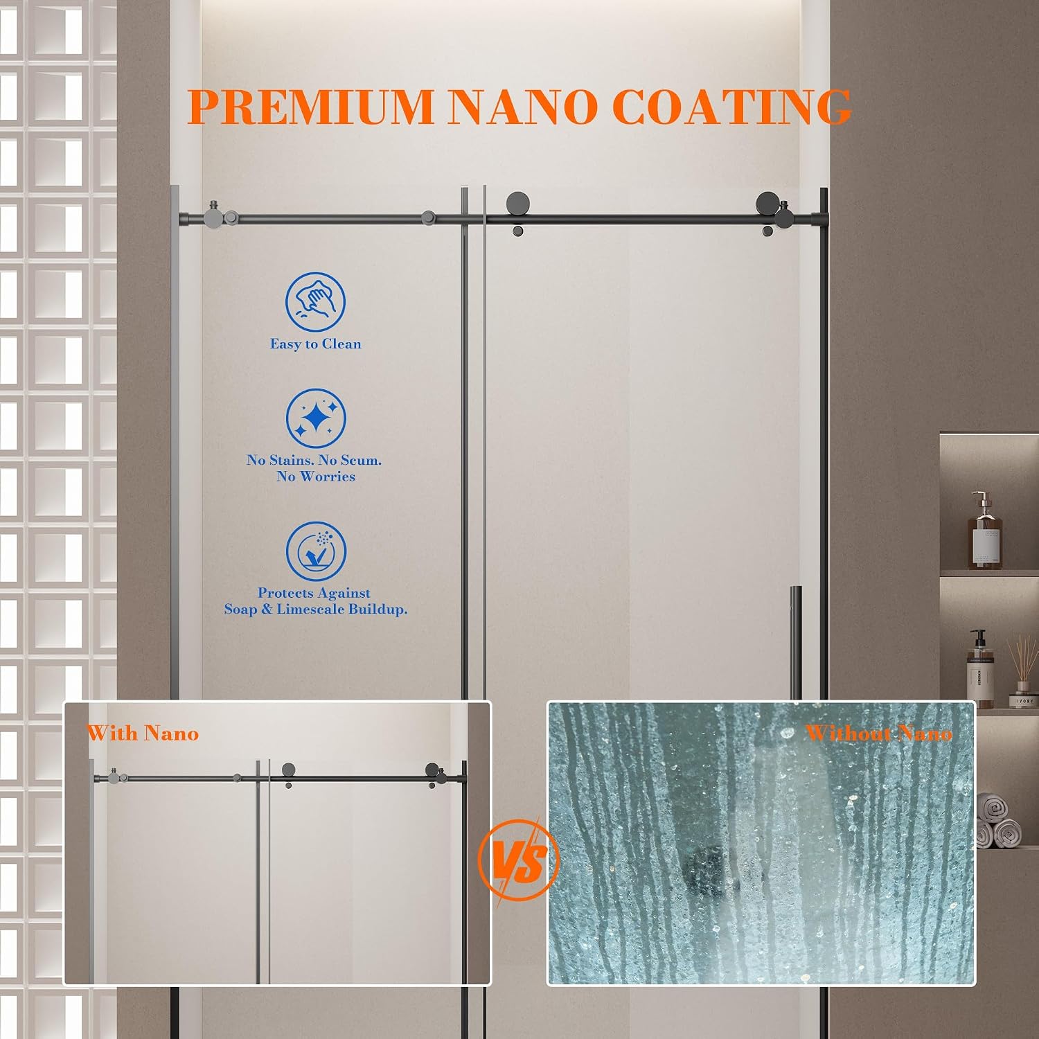MonBlari Frameless Sliding Shower Door Review: Pros & Cons 3 MonBlari frameless sliding shower door review,MonBlari shower door review and rating,is MonBlari shower door worth buying,MonBlari frameless shower door review pros cons,MonBlari shower door review honest opinion,MonBlari sliding shower door review verdict — week-by-week testing diary