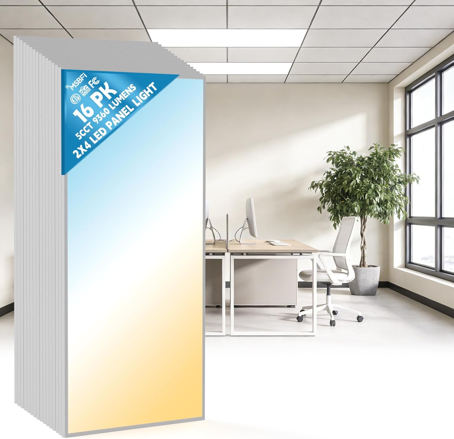 Msbfi 2x4 LED Flat Panel Light Review: Pros & Cons Worth Buying? 1 Msbfi 2x4 LED flat panel light review,Msbfi 2x4 LED flat panel light review and rating,is Msbfi 2x4 LED flat panel light worth buying,Msbfi 2x4 LED flat panel light review pros cons,Msbfi 2x4 LED flat panel light review honest opinion,Msbfi 2x4 LED flat panel light review verdict — full box contents and build quality