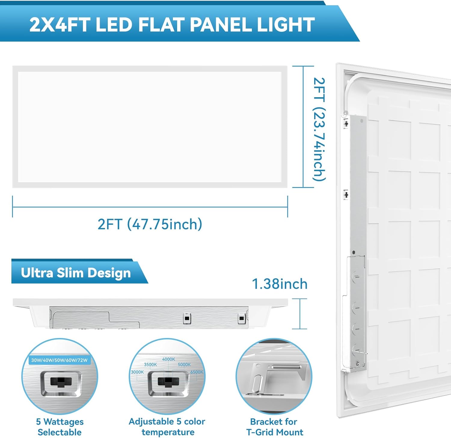 Msbfi 2x4 LED Flat Panel Light Review: Pros & Cons Worth Buying? 4 Msbfi 2x4 LED flat panel light review,Msbfi 2x4 LED flat panel light review and rating,is Msbfi 2x4 LED flat panel light worth buying,Msbfi 2x4 LED flat panel light review pros cons,Msbfi 2x4 LED flat panel light review honest opinion,Msbfi 2x4 LED flat panel light review verdict compared to top alternatives