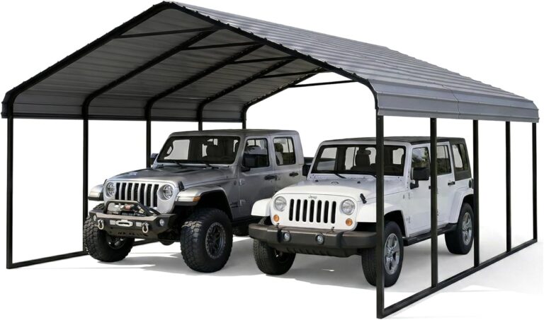RITERYIFER 20x20 Carport Review: Pros & Cons 1 Image 1 of RITERYIFER 20x20 carport review