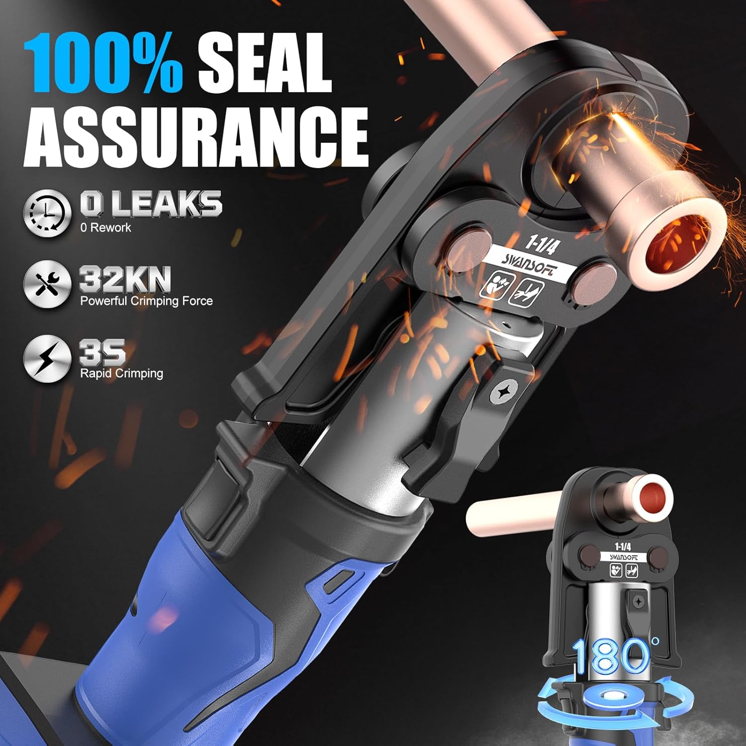 SWANSOFT SP-20032 Review: Pros & Cons, Value Verdict 2 SWANSOFT SP-20032 review,SWANSOFT pro press tool review,SWANSOFT SP-20032 review pros cons,SWANSOFT copper pipe crimper review,SWANSOFT press tool review and rating,SWANSOFT SP-20032 honest review key features and specifications overview