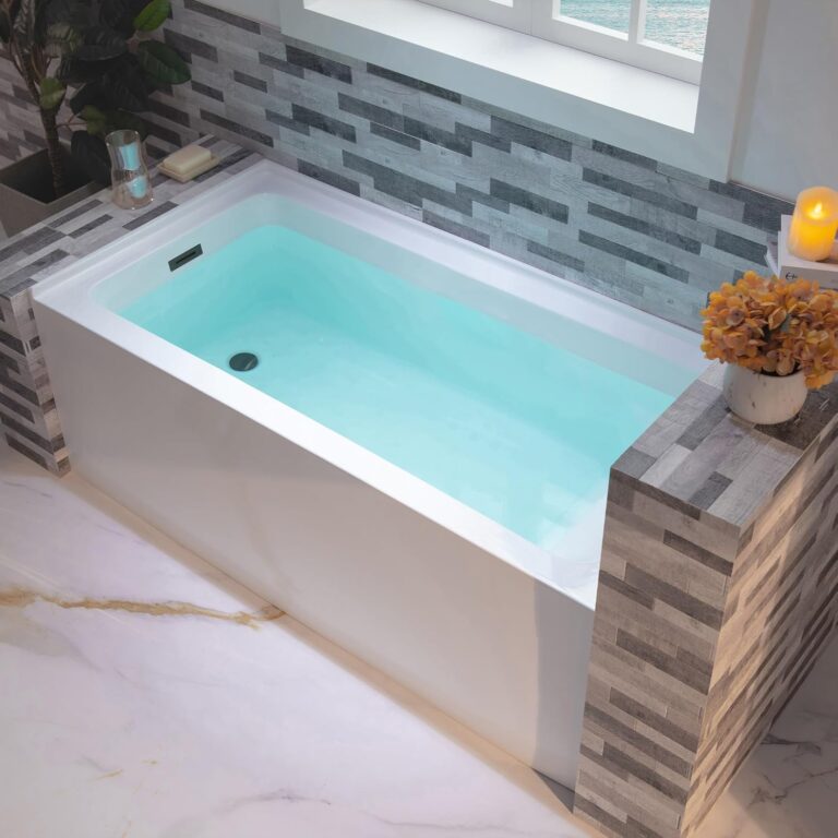 WOODBRIDGE 60 Alcove Soaking Bathtub Review: Honest Pros & Cons 44 Image 1 of WOODBRIDGE 60 alcove soaking bathtub review
