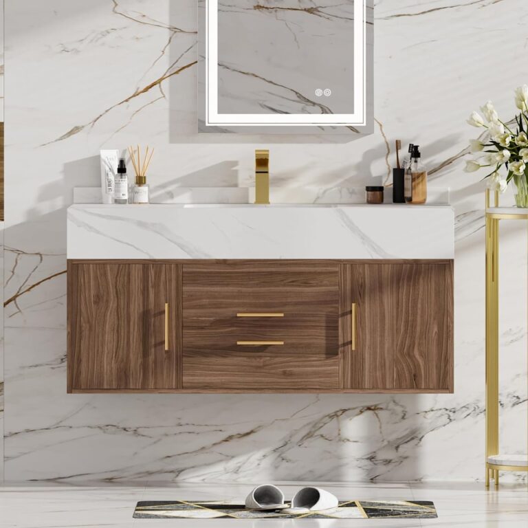 Homary Floating Vanity Review: Pros & Cons for Your Bathroom 33 Image 1 of homary floating vanity review