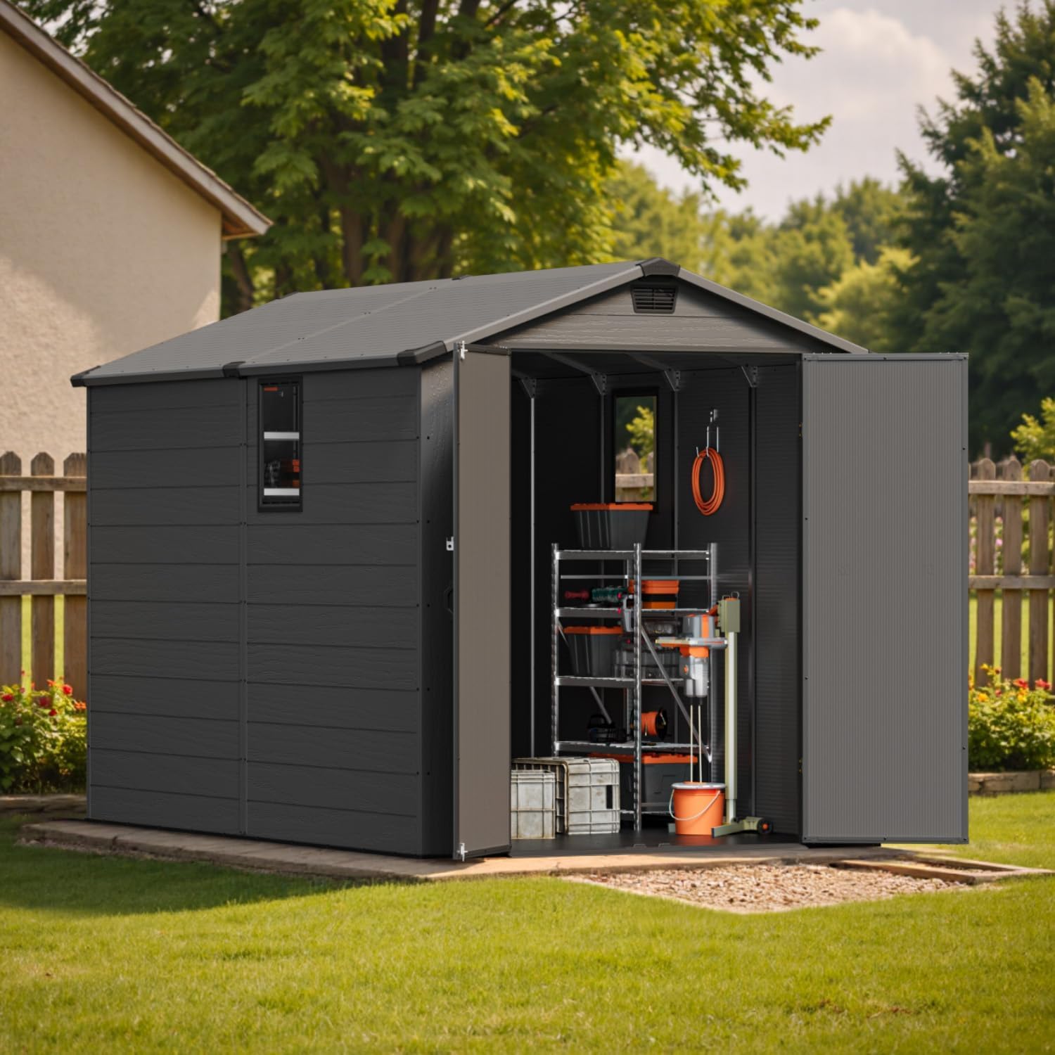 Patiowell 6x10 Outdoor Storage Shed Review: Honest Verdict 2 patiowell 6x10 outdoor storage shed review, patiowell 6x10 shed review and rating, is patiowell 6x10 shed worth buying, patiowell 6x10 shed review pros cons, patiowell 6x10 shed review honest opinion, patiowell 6x10 storage shed review verdict — design and build quality detail